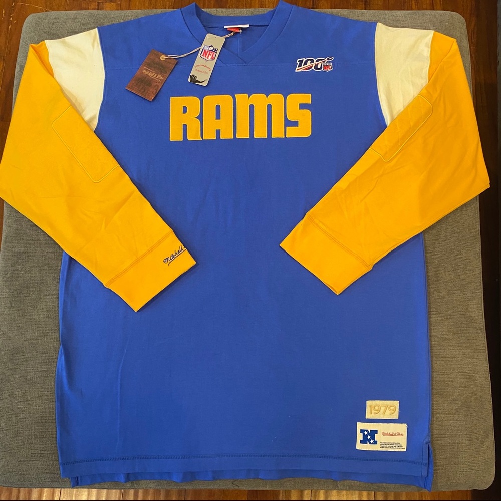 Mitchell Ness LA Rams 1979 100th Throwback Jersey
